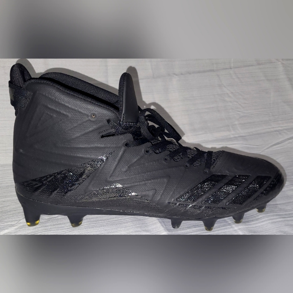 ADIDAS FREAK Black Football Cleats Mens Size 12.5 High Ankle
